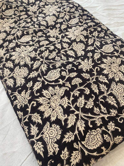 Indian Cotton Block Print Fabric by the Yard -Sewing and Quilting Fabric - Maple Village Lane