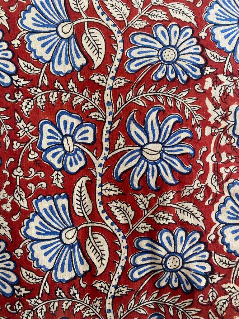 By Yards Hand Block Print Fabric, Indian Cotton Fabric, Printed Cotton Fabric, Cotton Printed Fabric, Printed Fabric, Block Print Fabric - Maple Village Lane