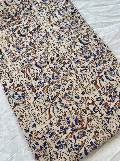 Hand block print, floral print, soft cotton fabric, Fabric modern floral fabric Indian print fabric womens dress fabric white Red color - Maple Village Lane