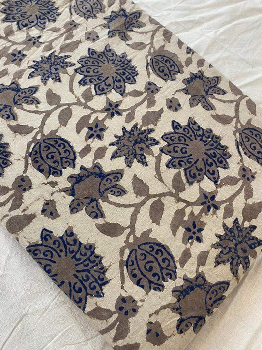 Cotton fabric, Fabric by yard, Hand printed fabric, Block Print Fabric, Indian Fabric