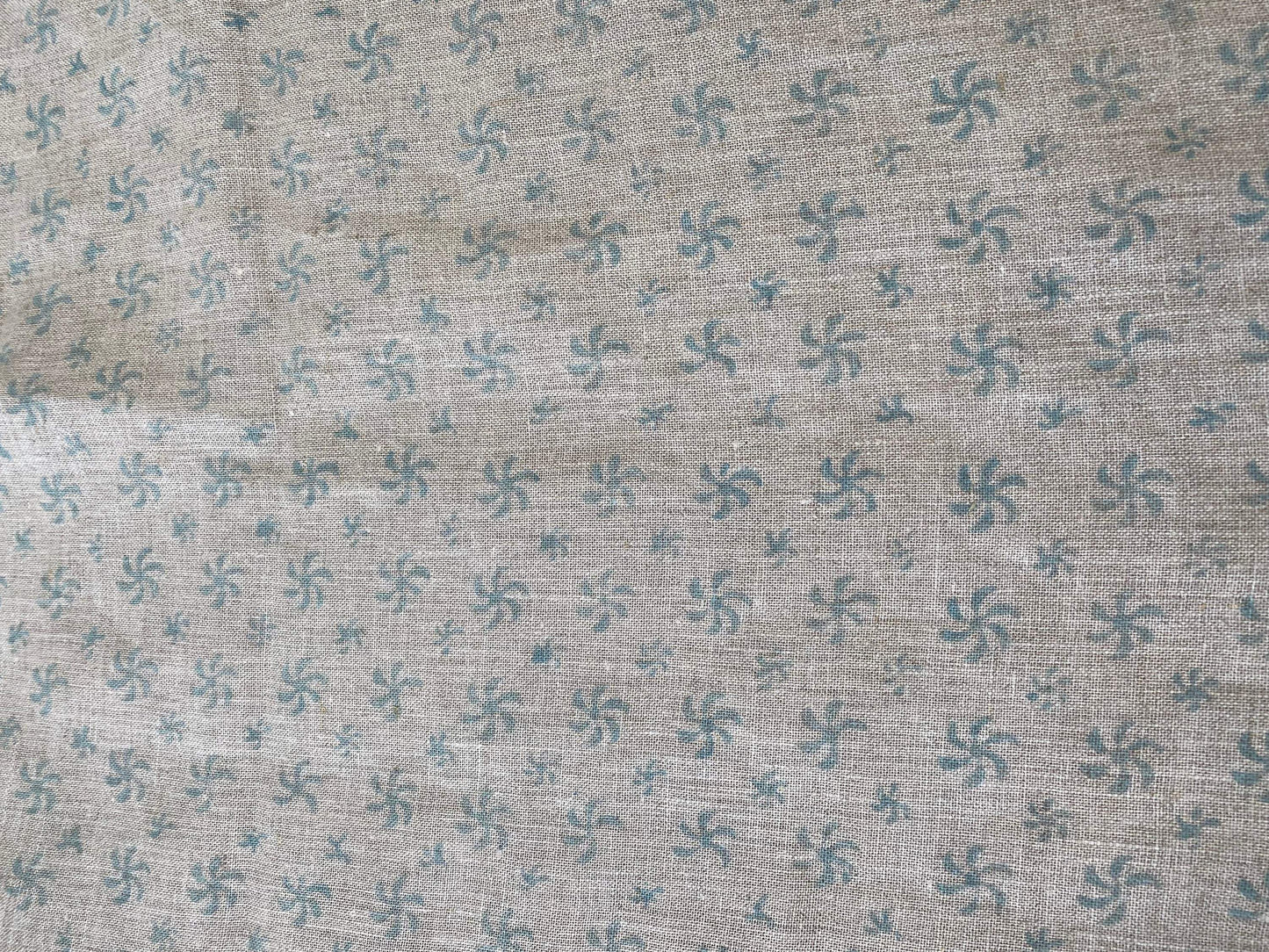 FANTASY || Indian Hand Block Print Fabric, Indian Linen Fabric, Block Print Fabric, Designer Floral Printing Fabric, Upholstery fabric, - Maple Village Lane