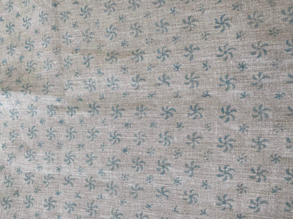 FANTASY || Indian Hand Block Print Fabric, Indian Linen Fabric, Block Print Fabric, Designer Floral Printing Fabric, Upholstery fabric, - Maple Village Lane