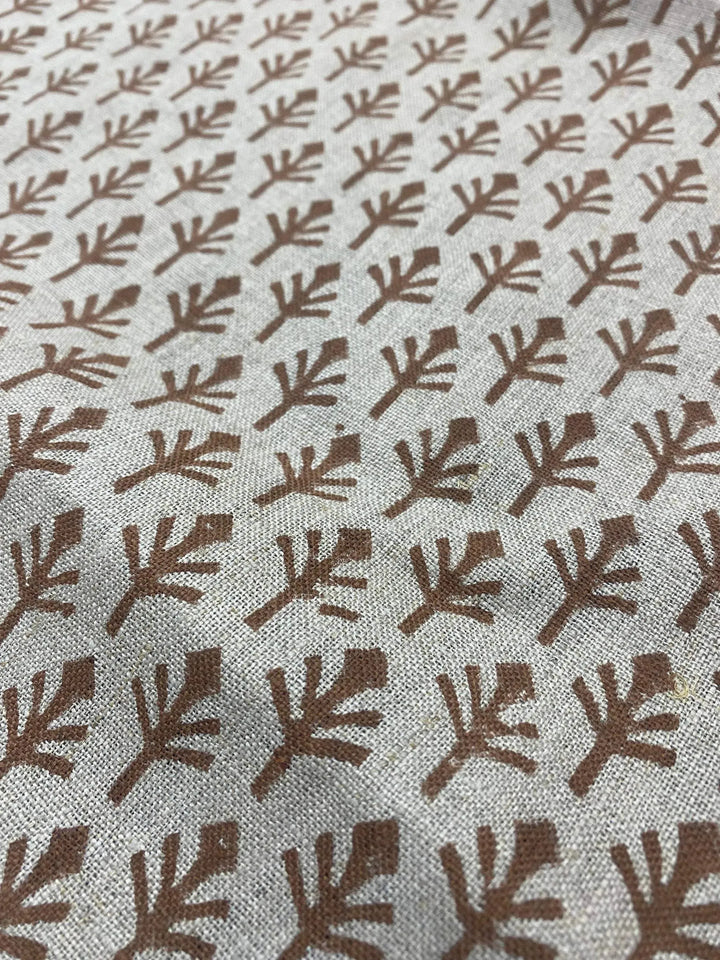 58" inches Indian Hand Block Print Fabric, Indian Linen Fabric, Block Print Fabric, Designer Floral Printing Fabric, Upholstery fabric, - Maple Village Lane