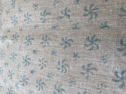 FANTASY || Indian Hand Block Print Fabric, Indian Linen Fabric, Block Print Fabric, Designer Floral Printing Fabric, Upholstery fabric, - Maple Village Lane