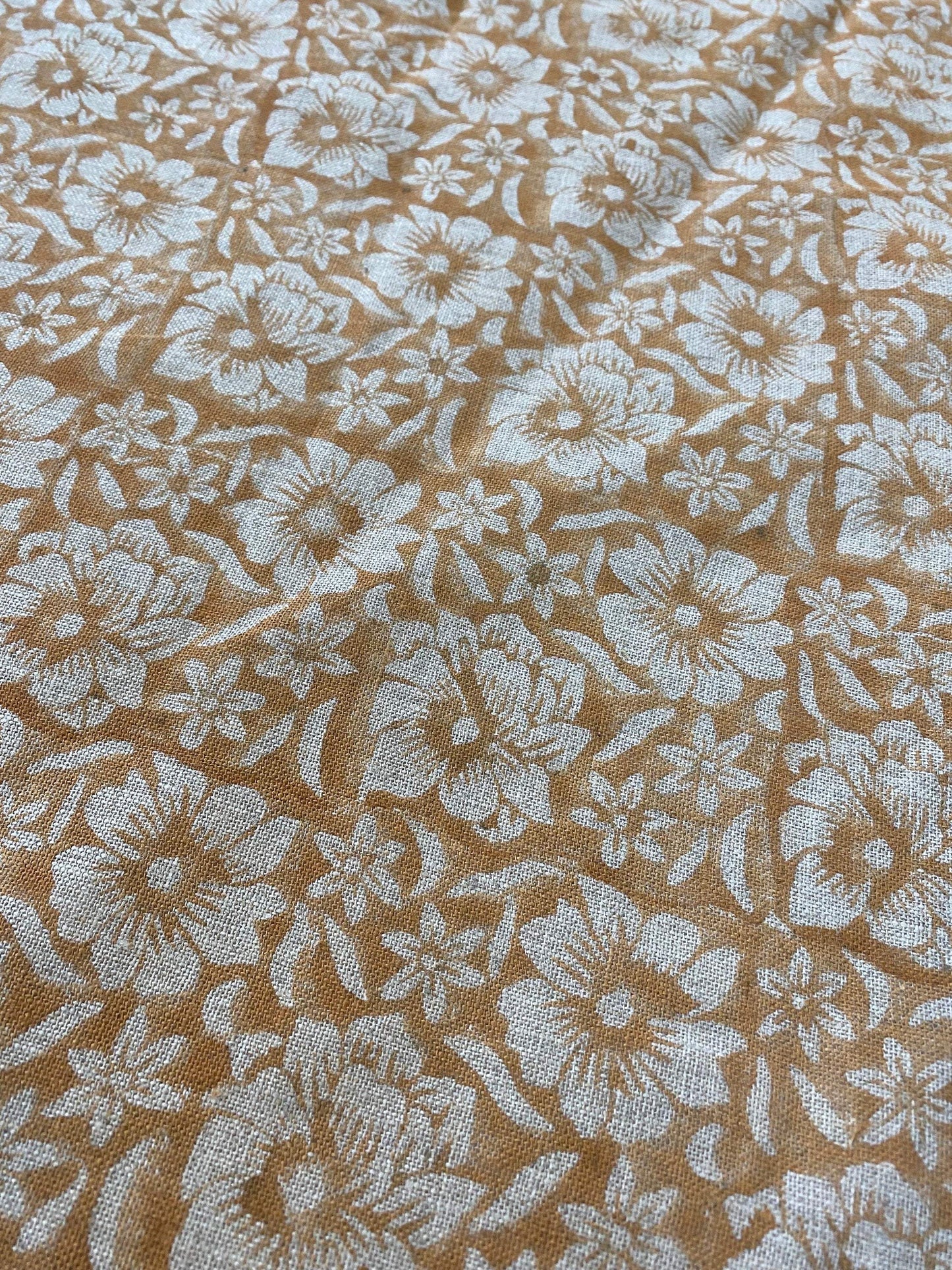 ZAFFRA || Indian Hand Block Print Fabric, Indian Linen Fabric, Block Print Fabric, Designer Floral Printing Fabric, Upholstery fabric, - Maple Village Lane