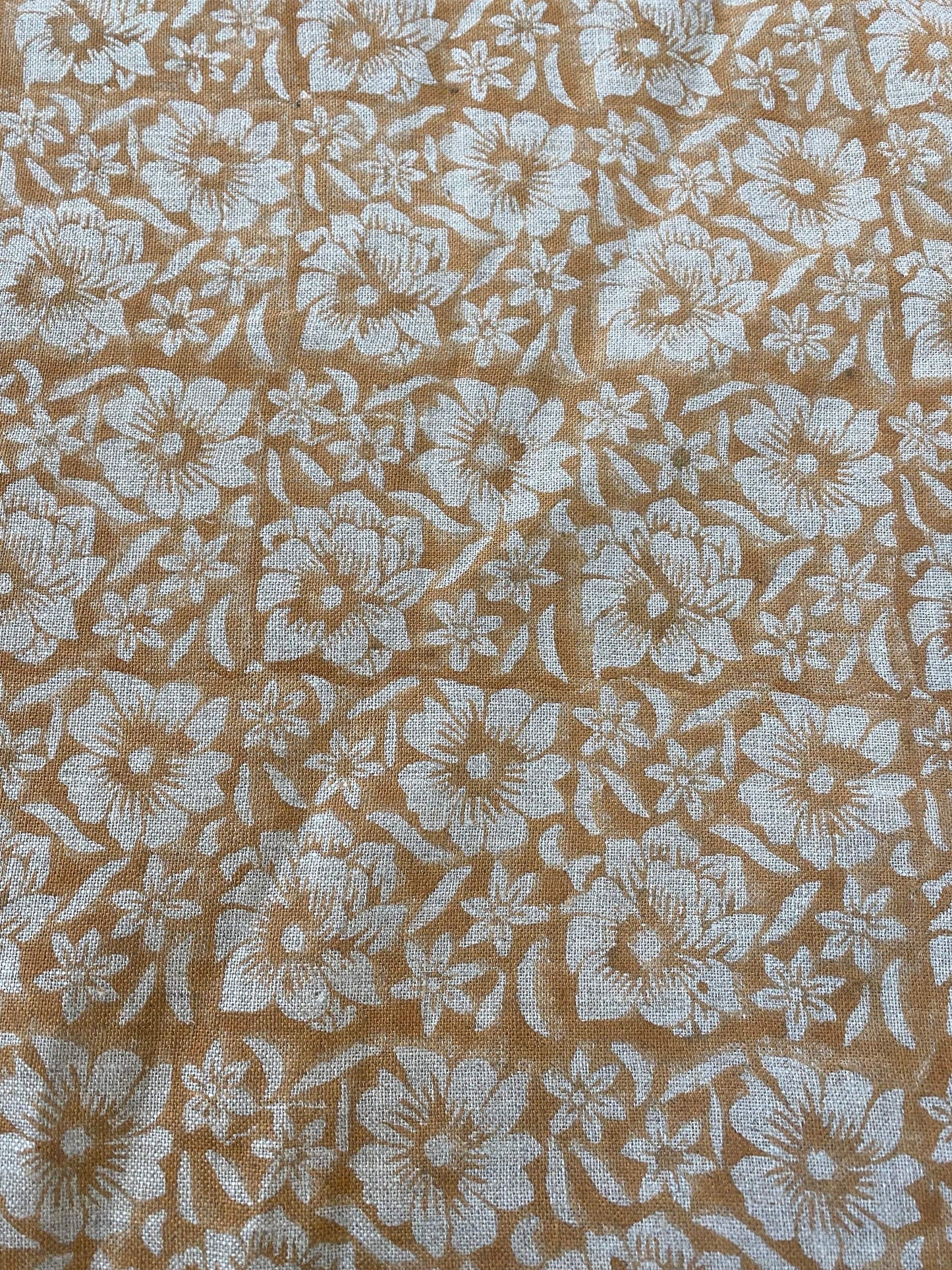 ZAFFRA || Indian Hand Block Print Fabric, Indian Linen Fabric, Block Print Fabric, Designer Floral Printing Fabric, Upholstery fabric, - Maple Village Lane