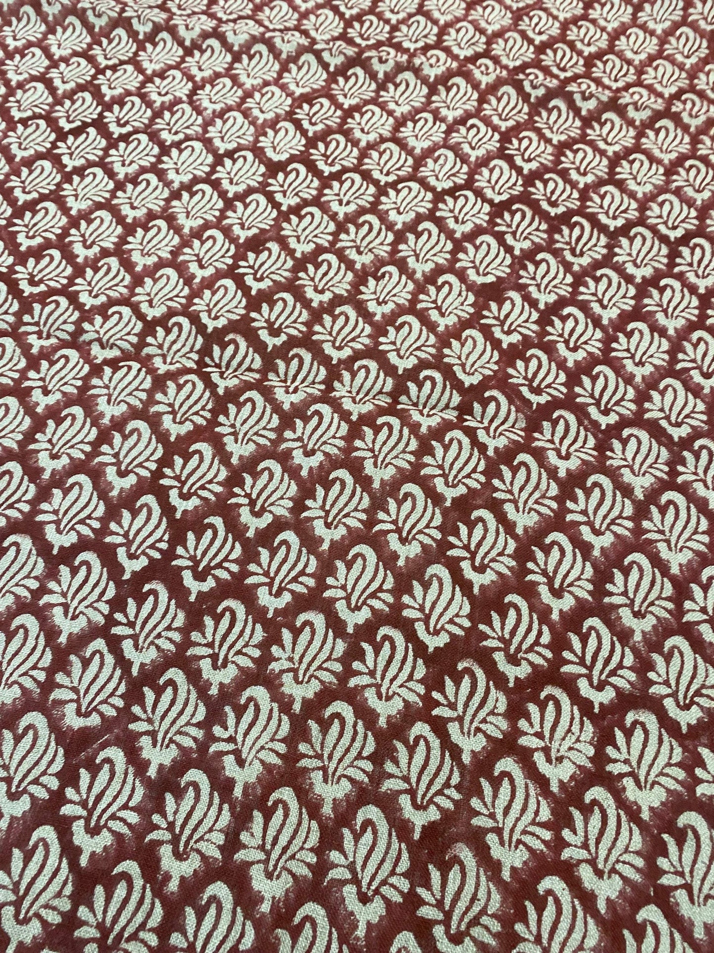 58" inches Indian Hand Block Print Fabric, Indian Linen Fabric, Block Print Fabric, Designer Floral Printing Fabric, Upholstery fabric,