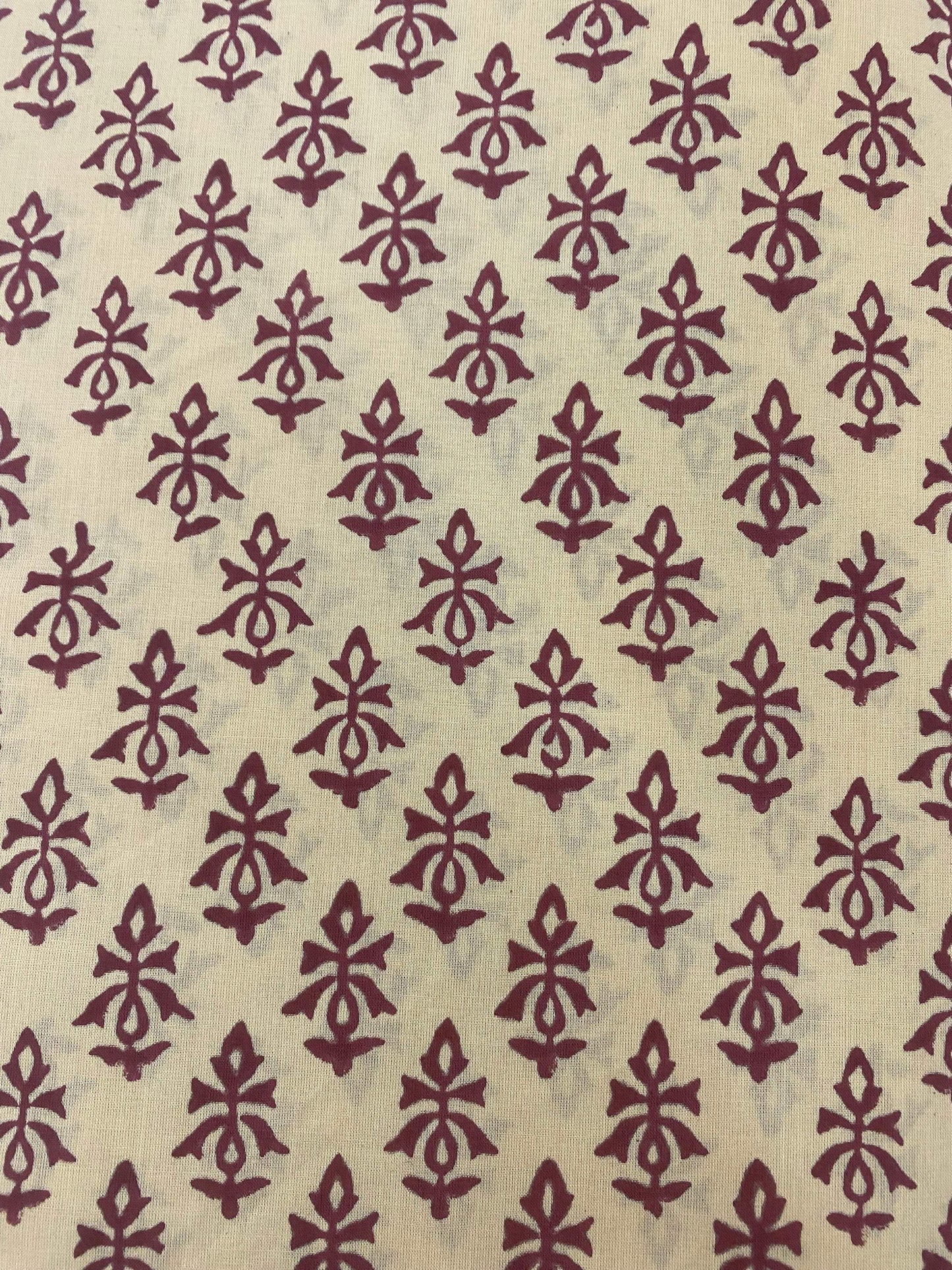 Hand block print, floral print, soft cotton fabric, Fabric modern floral fabric Indian print fabric womens dress fabric, Home Decor Fabric, - Maple Village Lane