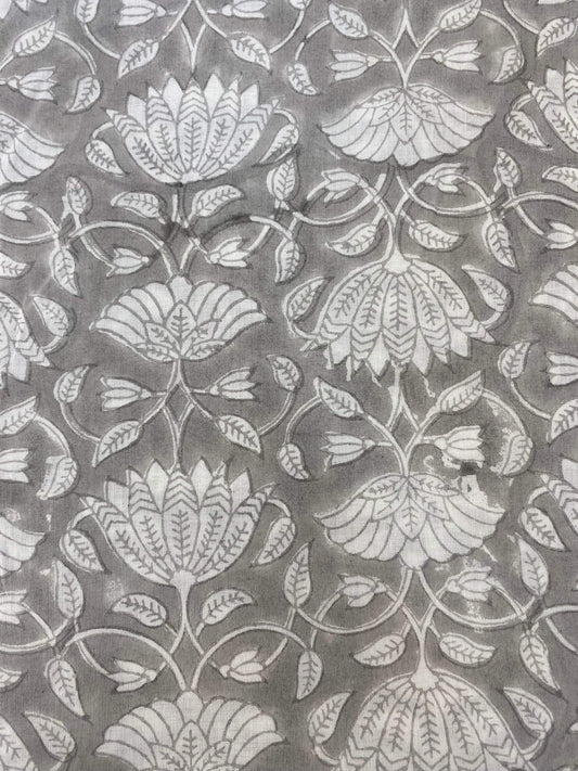 Cotton fabric, Fabric by yard, Hand printed fabric, Block Print Fabric, Indian Fabric