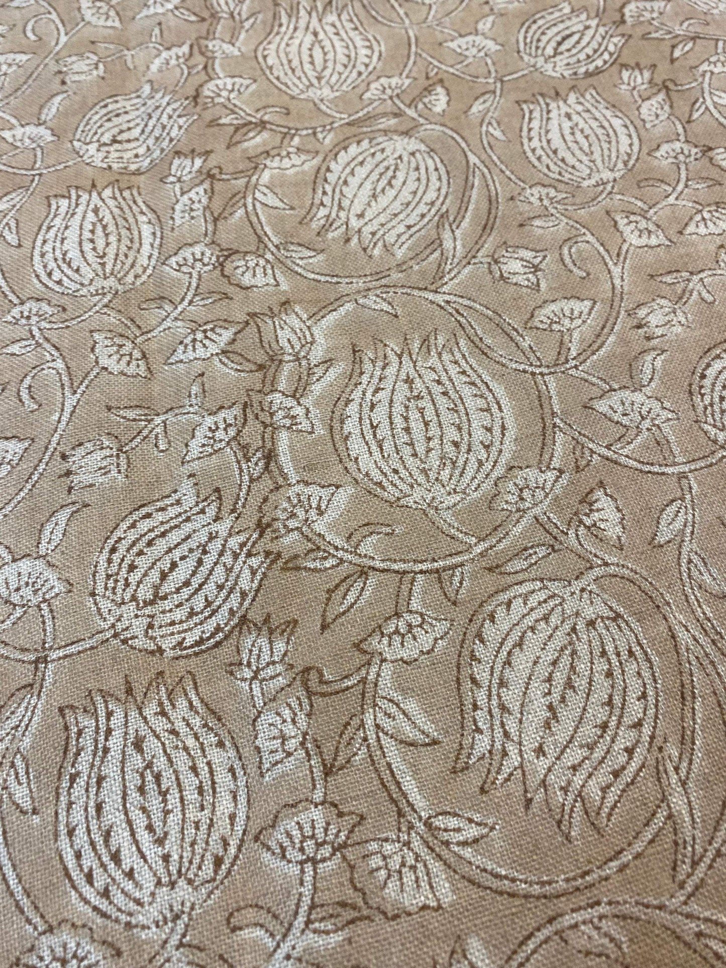 58" inches Hand Block Printed Linen Fabric , Home Decor Best Linen Fabric for decor, pillows ,upholstery, curtain Fabric , Chair Fabric Use