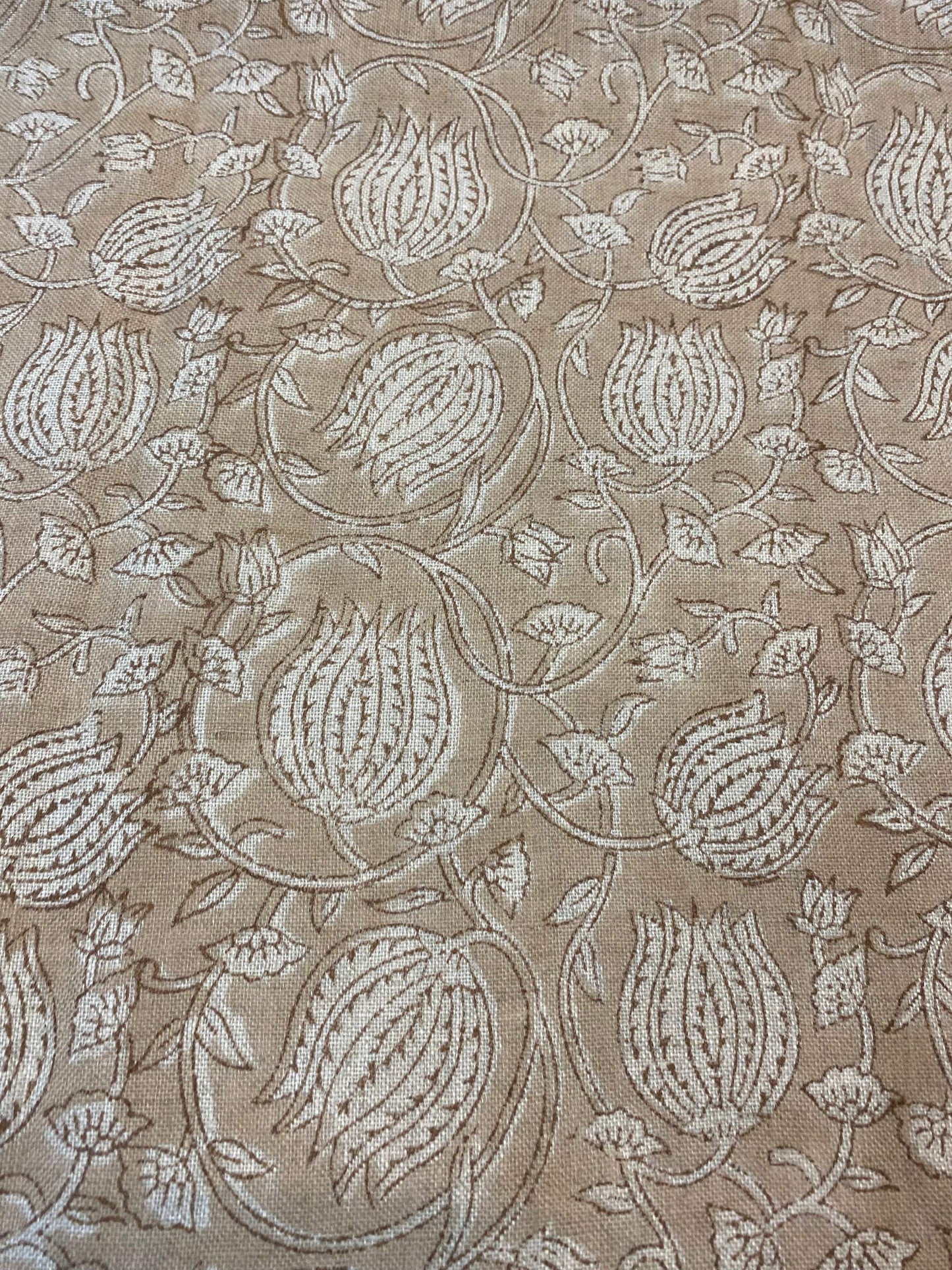 58" inches Hand Block Printed Linen Fabric , Home Decor Best Linen Fabric for decor, pillows ,upholstery, curtain Fabric , Chair Fabric Use