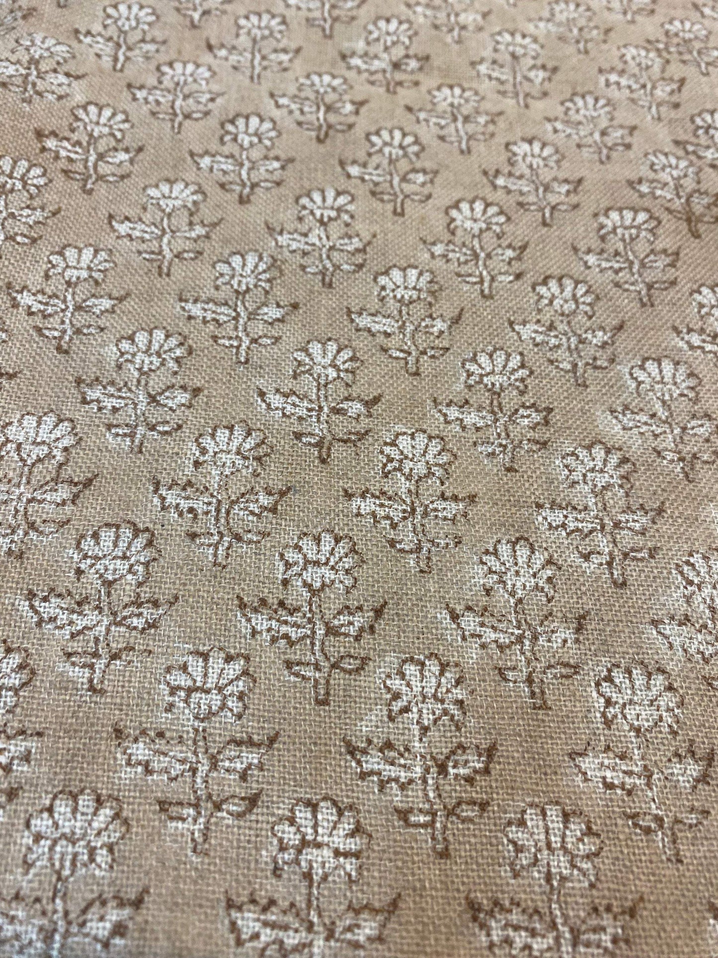 58" inches Hand Block Printed Linen Fabric , Home Decor Best Linen Fabric for decor, pillows ,upholstery, curtain Fabric , Chair Fabric use