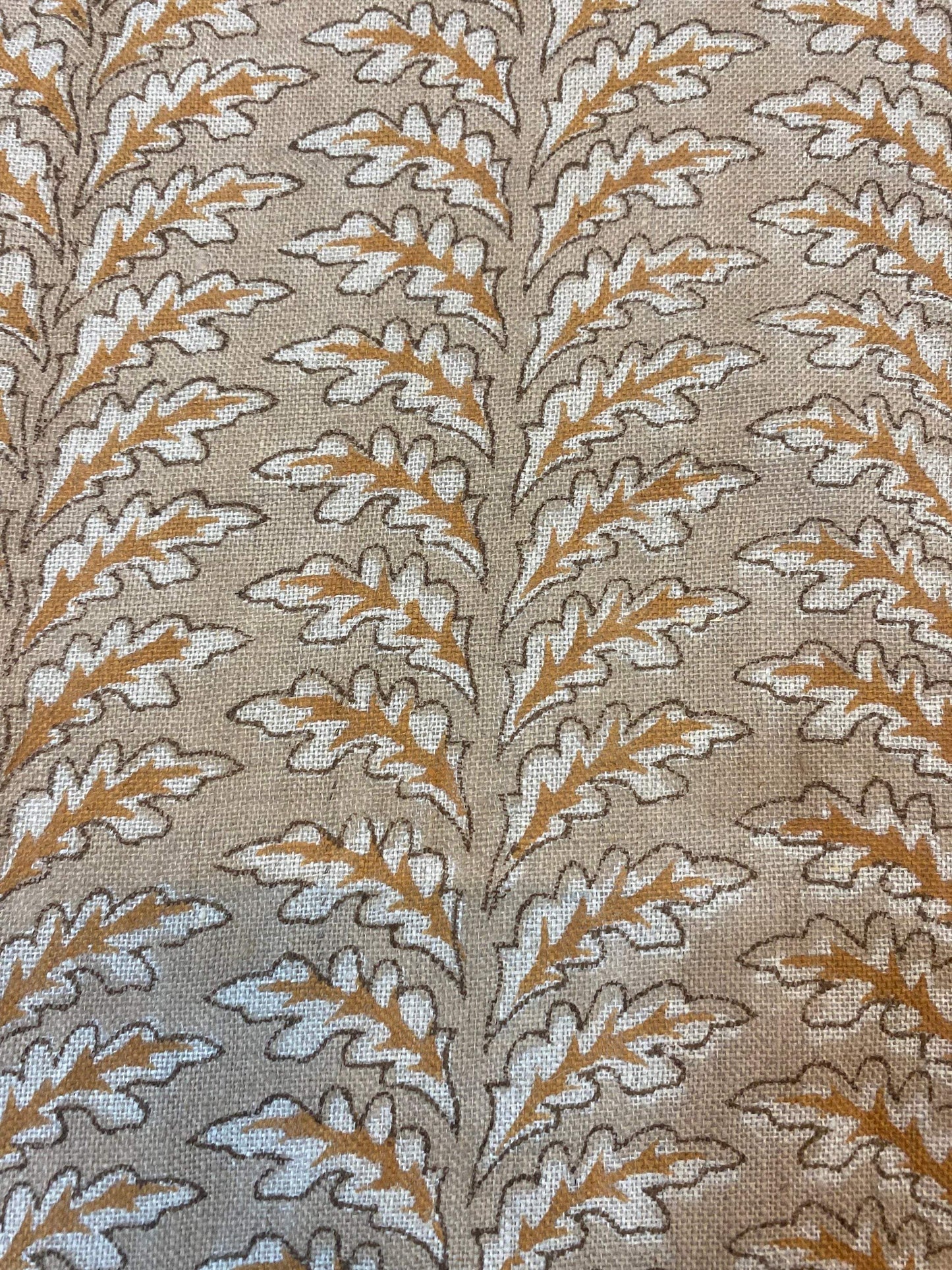 58" inches Hand Block Printed Linen Fabric , Home Decor Best Linen Fabric for decor, pillows ,upholstery, curtain Fabric , Chair Fabric