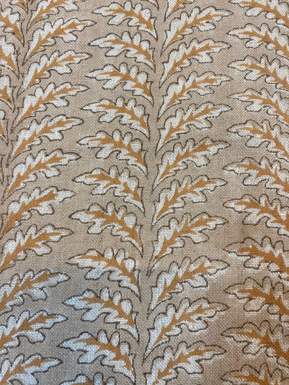 58" inches Hand Block Printed Linen Fabric , Home Decor Best Linen Fabric for decor, pillows ,upholstery, curtain Fabric , Chair Fabric