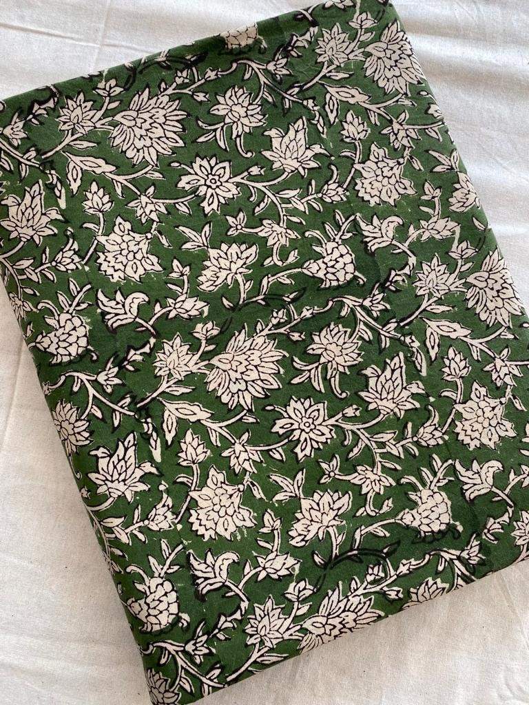 Cotton fabric, Fabric by yard, Hand printed fabric, Block Print Fabric, Indian Fabric