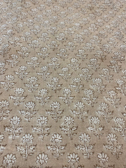 Linen fabric, Fabric by yard, Hand printed fabric, Block Print Fabric, Indian Fabric