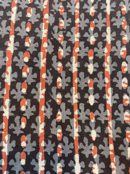 Cotton fabric, Fabric by yard, Hand printed fabric, Block Print Fabric, Indian Fabric