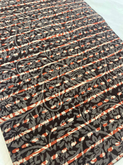 Beautiful Hand Block Printed Fabric, Cotton Fabric, Indian Fabric, fabric by yard, Block Printed Cotton womens clothing - Maple Village Lane