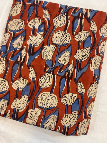 Beautiful Hand Block Printed Fabric, Cotton Fabric, Indian Fabric, fabric by yard, Block Printed Cotton womens clothing - Maple Village Lane