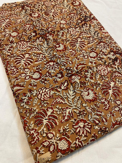 Beautiful Hand Block Printed Fabric, Cotton Fabric, Indian Fabric, fabric by yard, Block Printed Cotton womens clothing - Maple Village Lane