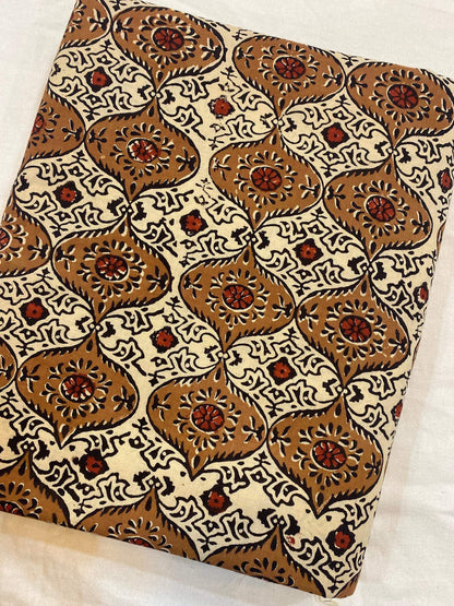 Beautiful Hand Block Printed Fabric, Cotton Fabric, Indian Fabric, fabric by yard, Block Printed Cotton womens clothing - Maple Village Lane