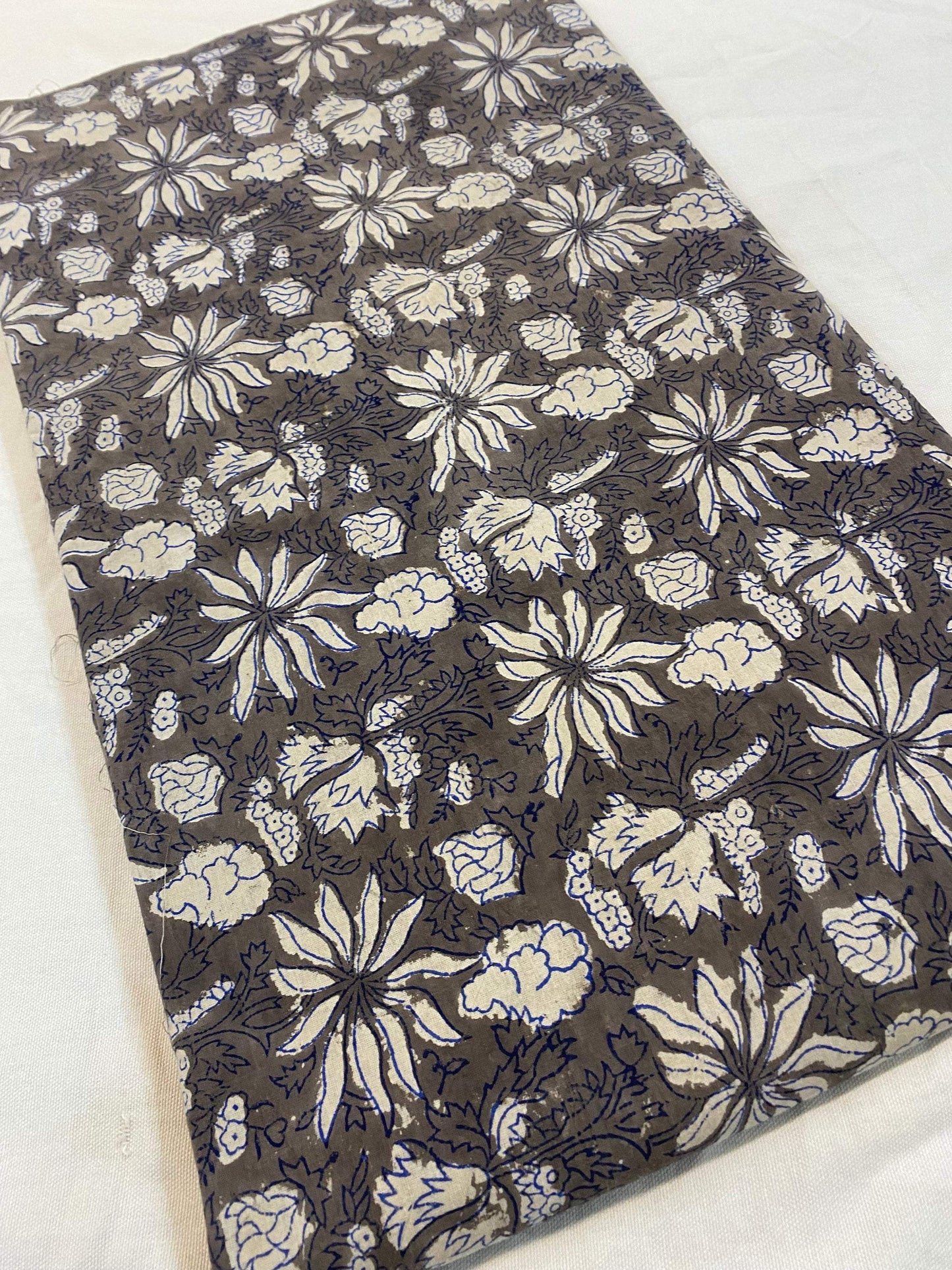 Cotton fabric, Fabric by yard, Hand printed fabric, Block Print Fabric, Indian Fabric