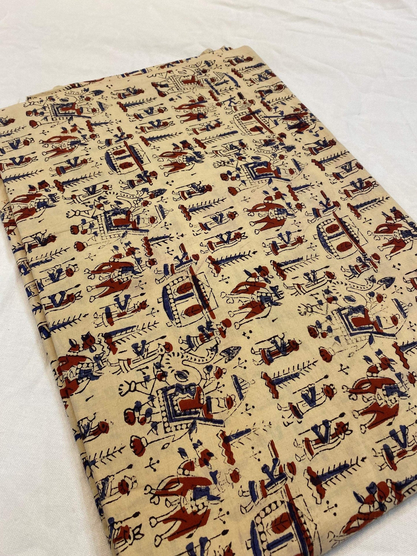 Beautiful Hand Block Printed Fabric, Cotton Fabric, Indian Fabric, fabric by yard, Block Printed Cotton womens clothing - Maple Village Lane