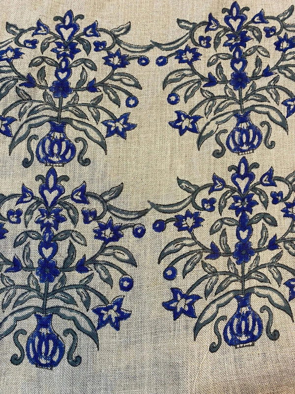 Lumi Block Print Linen