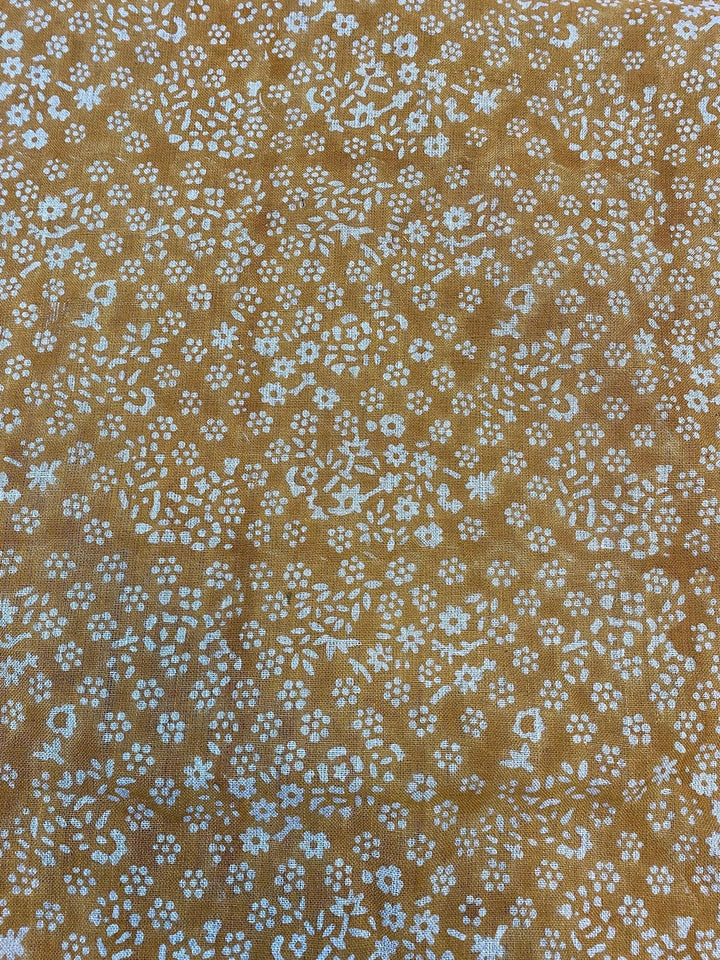 58" inches Indian Hand Block Print Fabric, Indian Linen Fabric, Block Print Fabric, Designer Floral Printing Fabric, Upholstery fabric, - Maple Village Lane