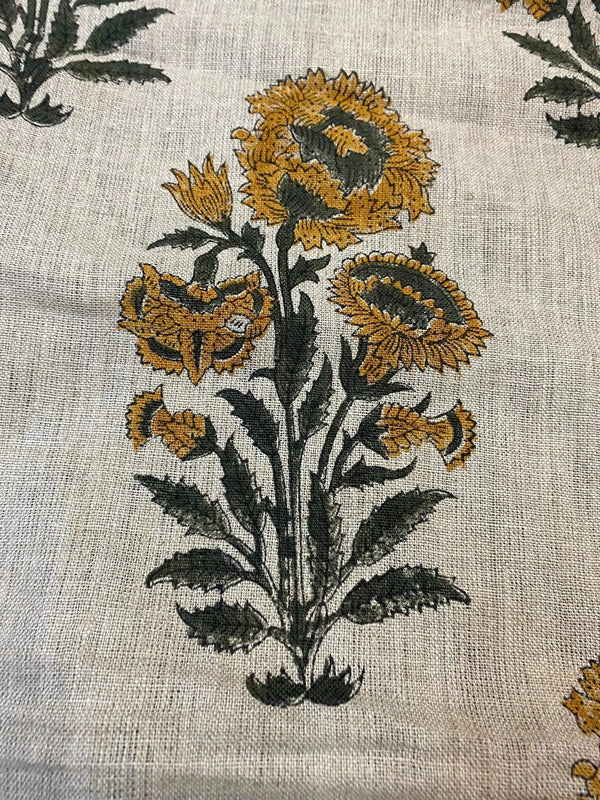 Veda Hand Block Linen