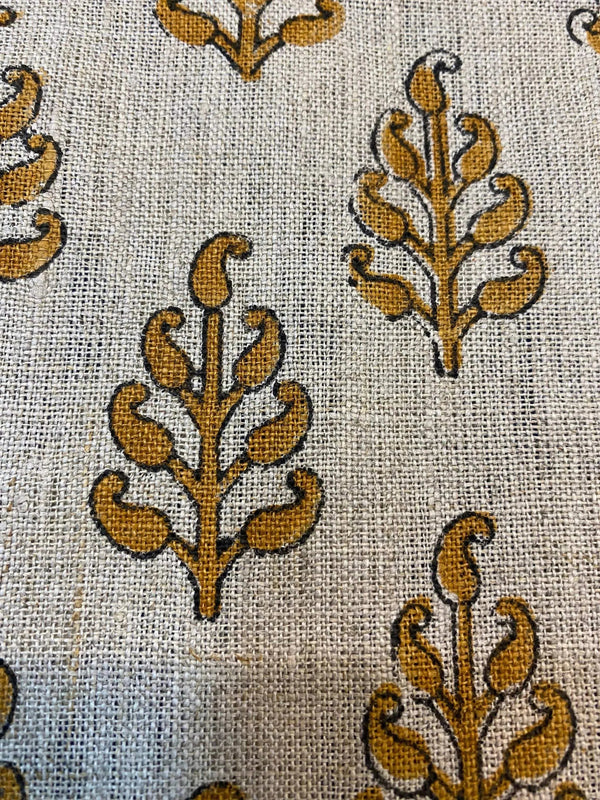 Mara Block Print Linen