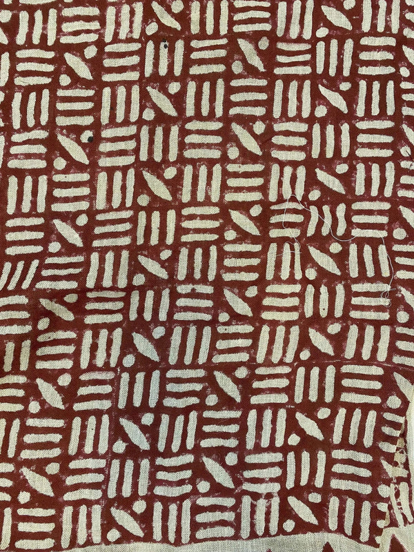 Lyra Hand Block Print Linen