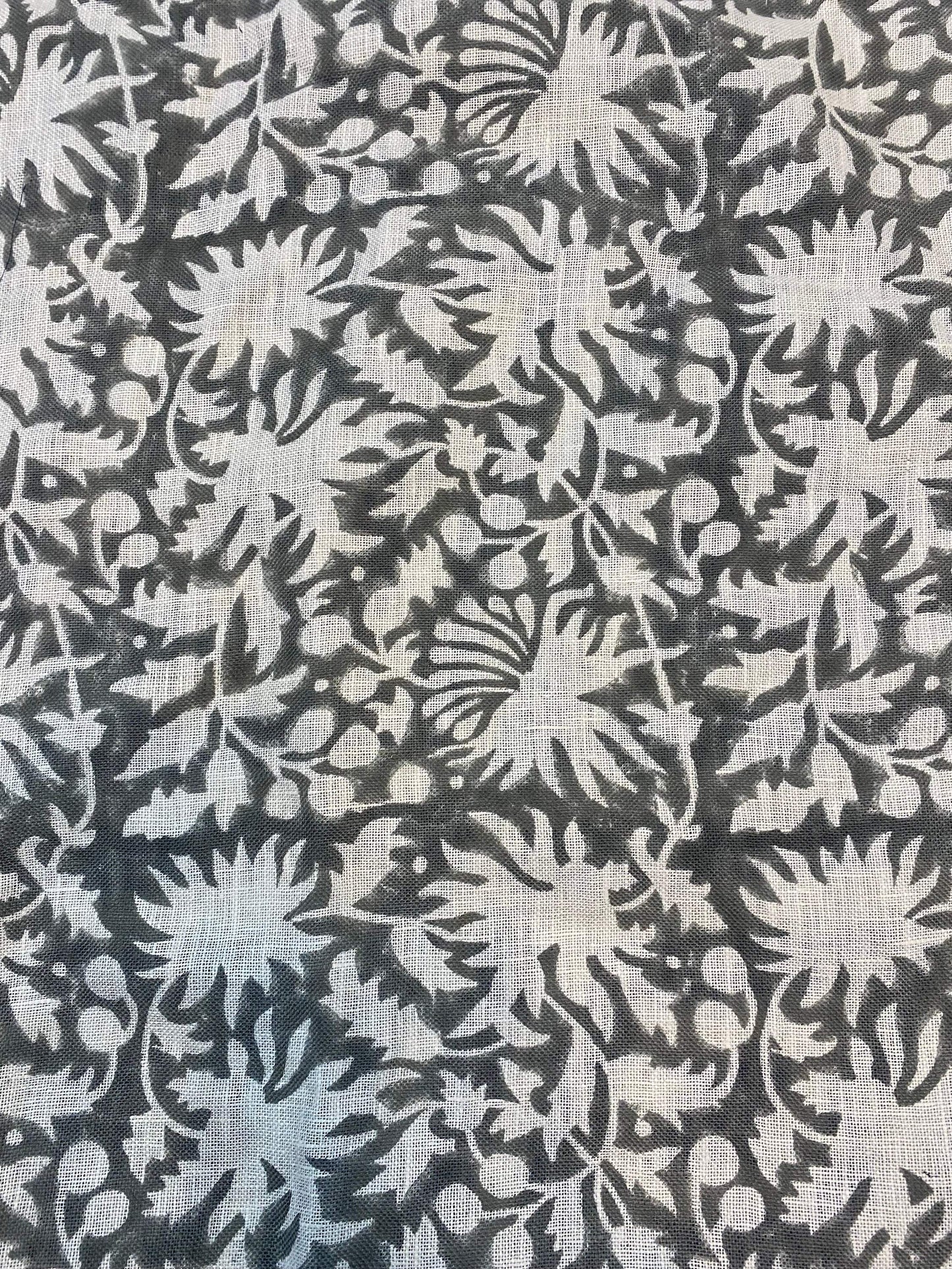 58" inches Indian Hand Block Print Fabric, Indian Linen Fabric, Block Print Fabric, Designer Floral Printing Fabric, Upholstery fabric,