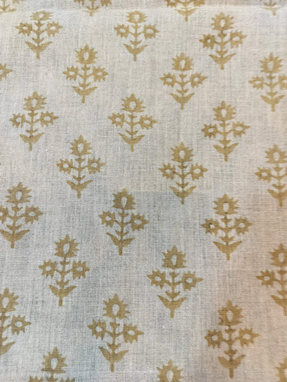 Thick 58"  Handloom Linen Fabric Linen Fabric Flower , Upholstery Fabric, Pillow Cover ,Thick Linen Fabric, Pillow Cover , Drapery Fabric