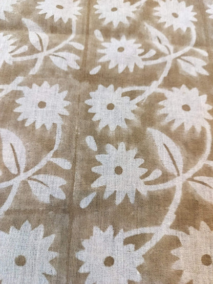 Thick 58"  Handloom Linen Fabric Linen Fabric Flower , Upholstery Fabric, Pillow Cover ,Thick Linen Fabric, Pillow Cover , Drapery Fabric