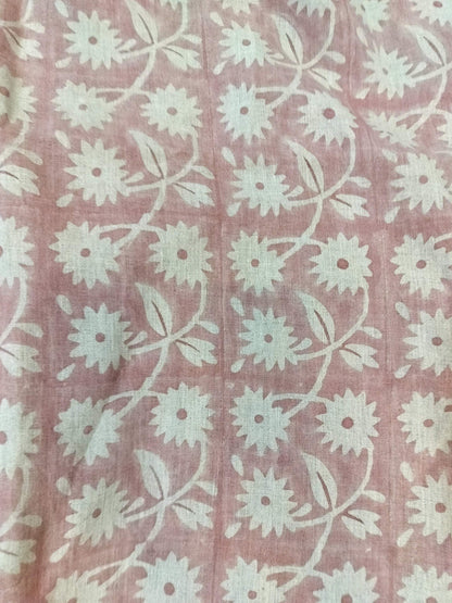 Thick 58"  Handloom Linen Fabric Linen Fabric Flower , Upholstery Fabric, Pillow Cover ,Thick Linen Fabric, Pillow Cover , Drapery Fabric