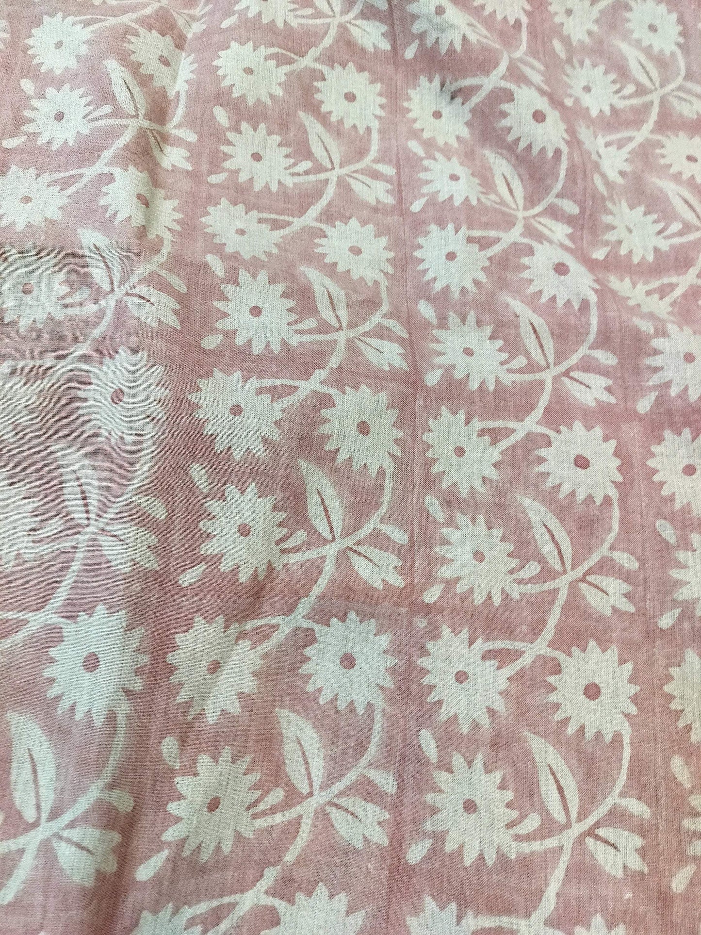 Thick 58"  Handloom Linen Fabric Linen Fabric Flower , Upholstery Fabric, Pillow Cover ,Thick Linen Fabric, Pillow Cover , Drapery Fabric