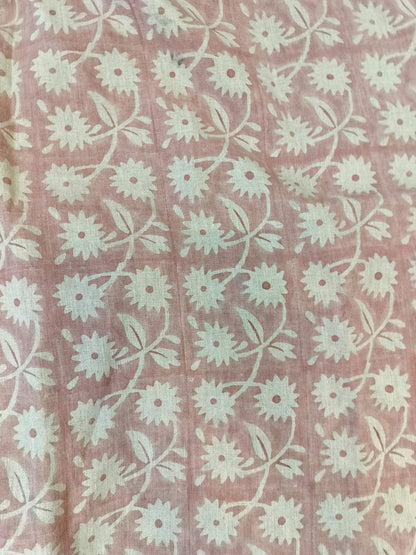 Thick 58"  Handloom Linen Fabric Linen Fabric Flower , Upholstery Fabric, Pillow Cover ,Thick Linen Fabric, Pillow Cover , Drapery Fabric