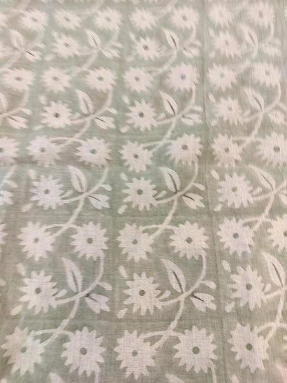 Thick 58"  Handloom Linen Fabric Linen Fabric Flower , Upholstery Fabric, Pillow Cover ,Thick Linen Fabric, Pillow Cover , Drapery Fabric