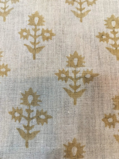 Rody Cross Thick Linen for Upholstery, Drapery Fabric