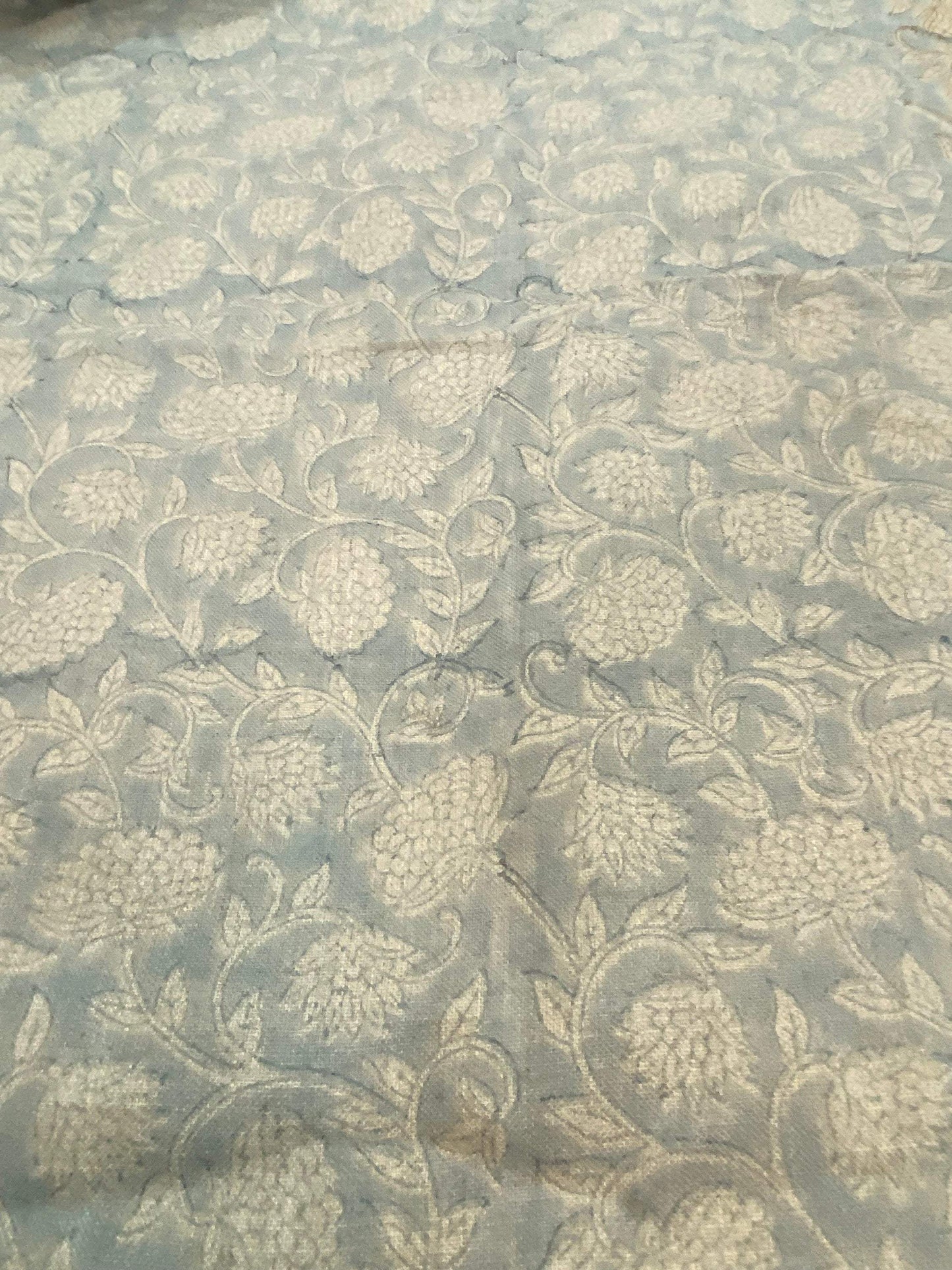 58" inches Hand Block Printed Linen Fabric , Home Decor Best Linen Fabric for decor, pillows ,upholstery, curtain