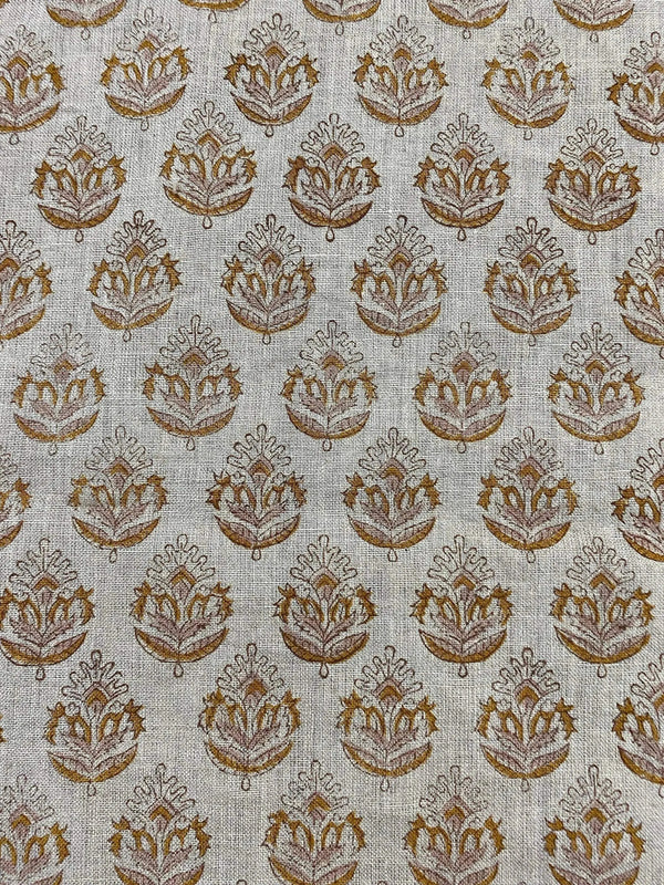 Tess Block Print Linen