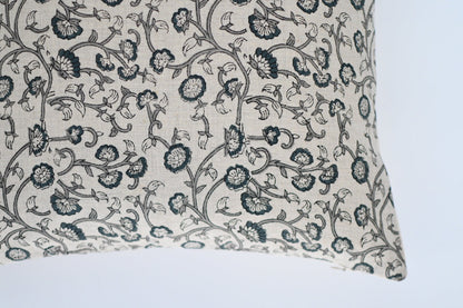 David Block Print Pillow Cover