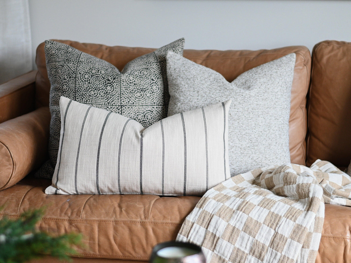 Nettie Striped Pillow Cover