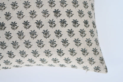 Victoria Block Print Pillow Cover