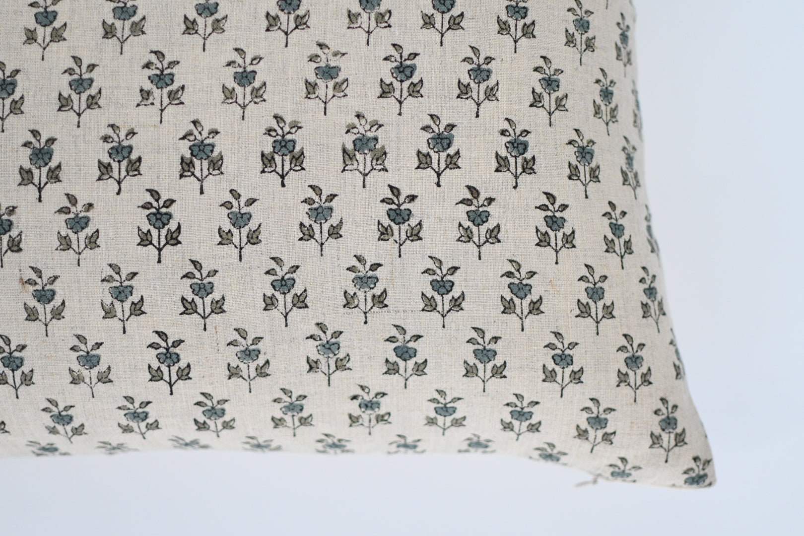 Mary Block Print Pillow Cover - Maple Village Lane