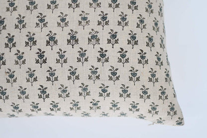 Mary Block Print Pillow Cover - Maple Village Lane