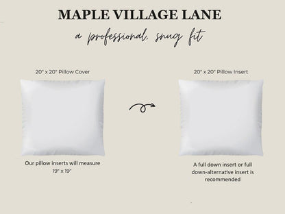 August Boucle Pillow Cover - Maple Village Lane