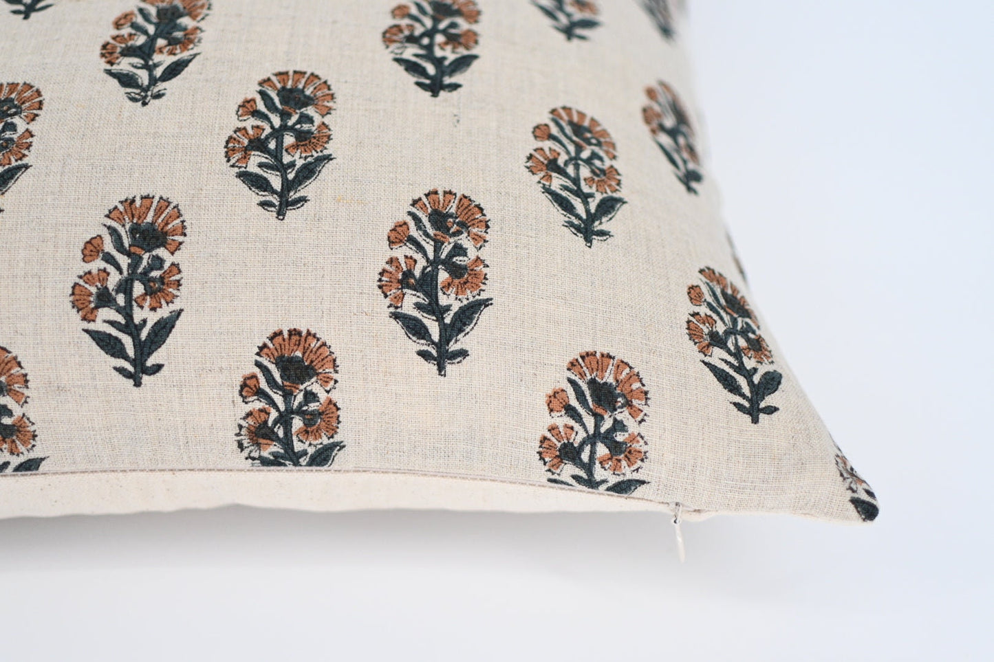 Lucy Block Print Pillow Cover