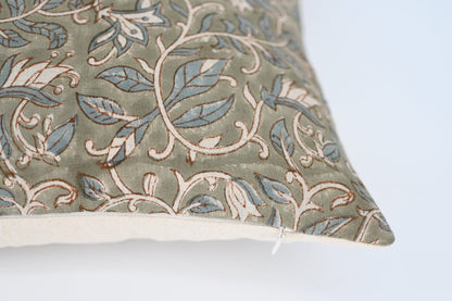 Isabella Block Print Pillow Cover